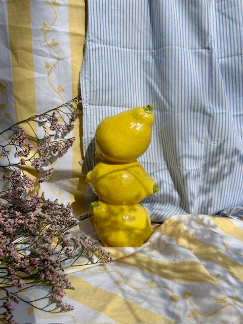 Vase citrons