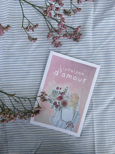 Carte "Livraison d'amour"